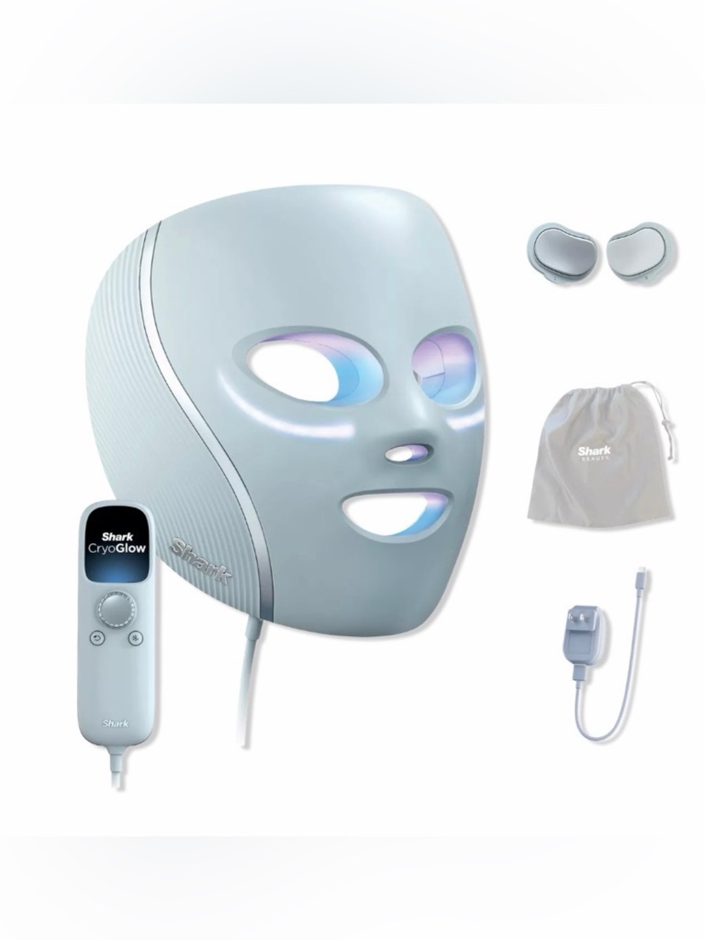 Shark CryoGlow Under-Eye Cooling + LED Face Mask